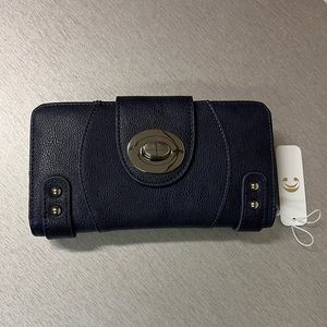 Blue wallet